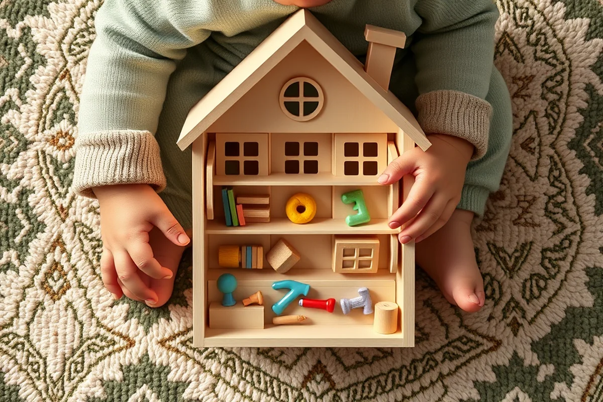 kids bookshelf house shape — Kids Bookshelf House Shape (the finished result)