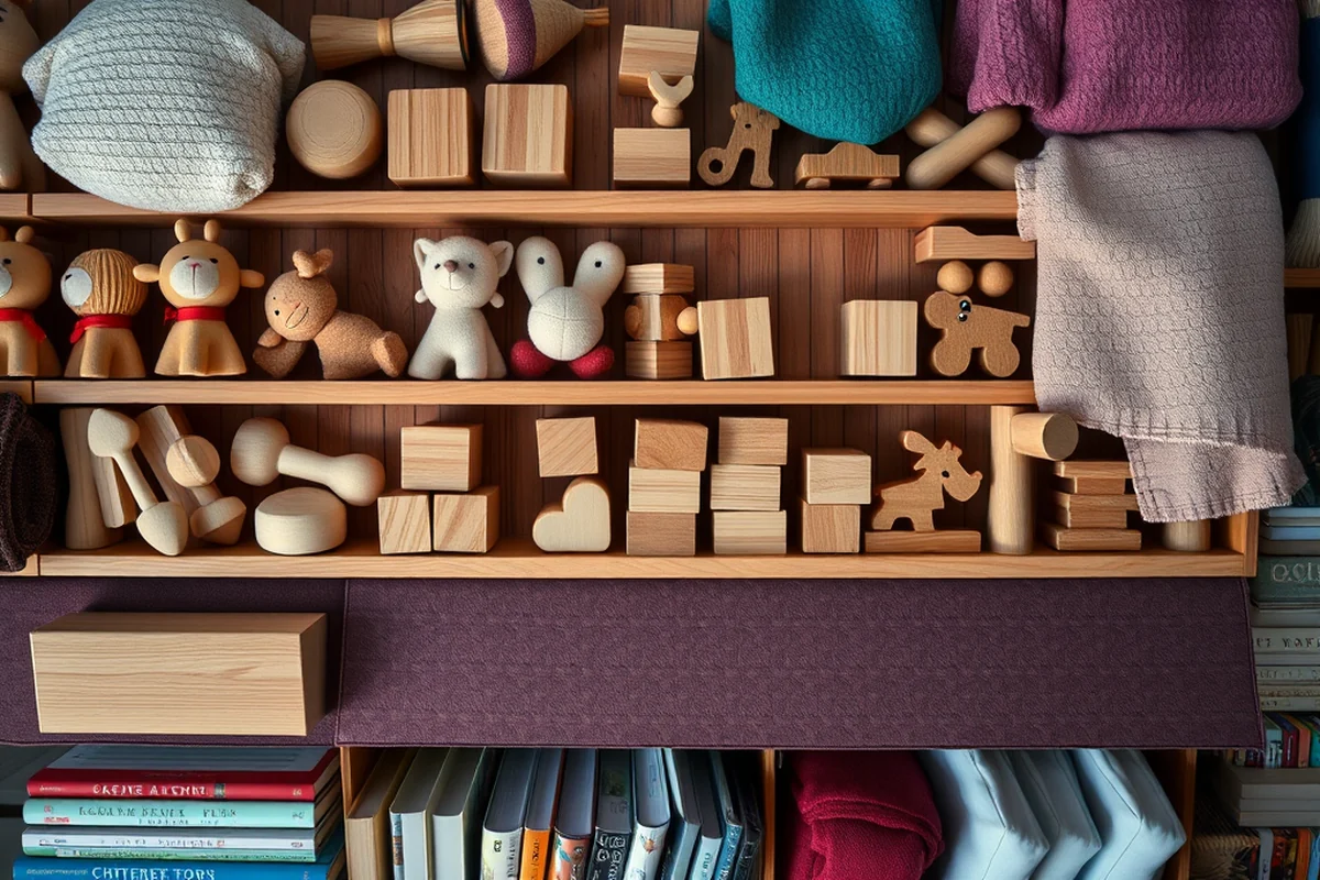 kids bookshelf in store — Kids Bookshelf In Store (the finished result)