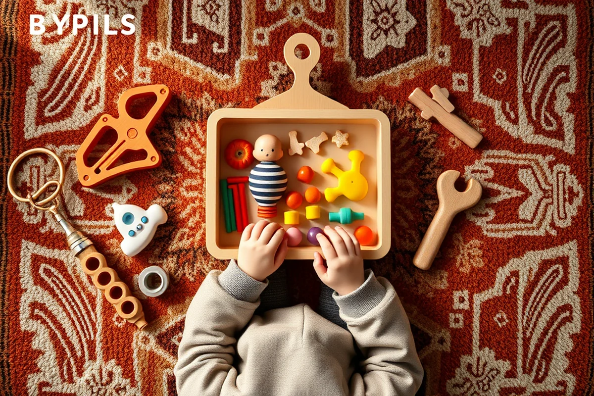kids bookshelf with hangers — Kids Bookshelf With Hangers (the finished result)