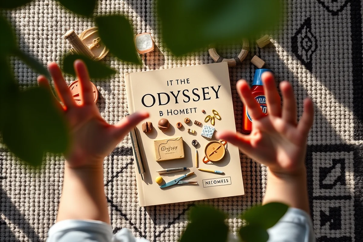 the odyssey book by homer — The Odyssey Book By Homer (the finished result)